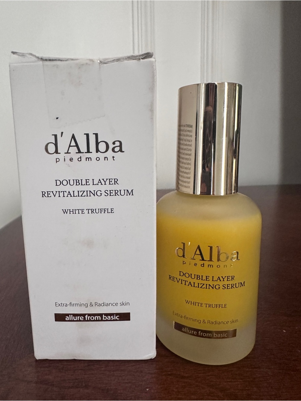 D’Alba White Truffle Double Layer Revitalizing Serum